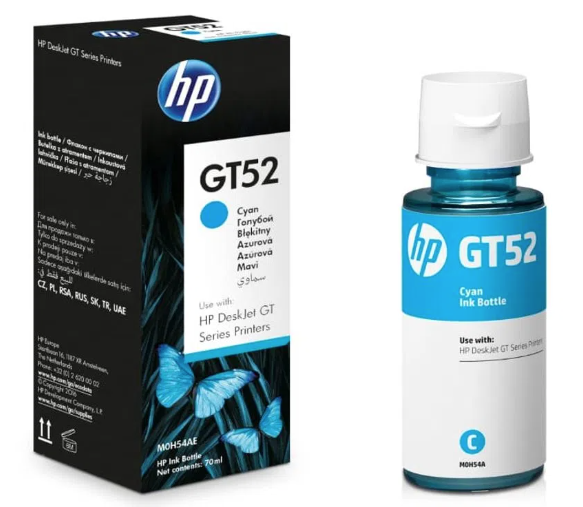 TINTA HP GT52 CYAN