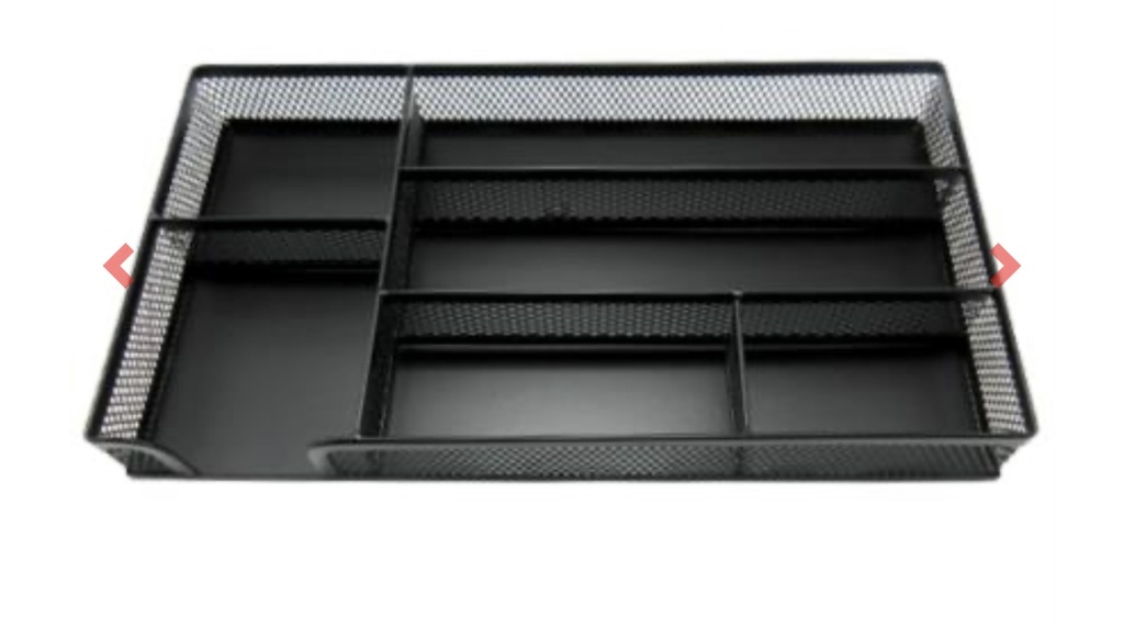 ORGANIZADOR DE CAJON MALLA METALICA MESH