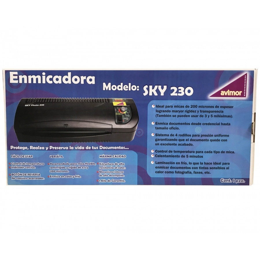 ENMICADORA SKY 230 USO MEDIO CARTA Y OFICIO