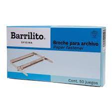 BROCHE BARRILITO P/ARCHIVO 946 8 CM.