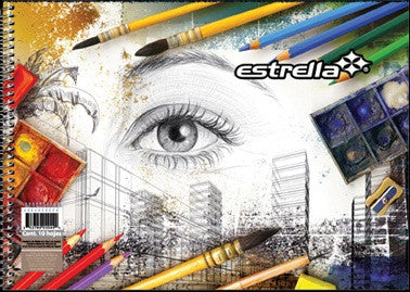 CUADERNO DE DIBUJO ESTRELLA C/30HOJAS