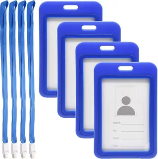 PORTA GAFETE PLASTICO VERTICAL C/10