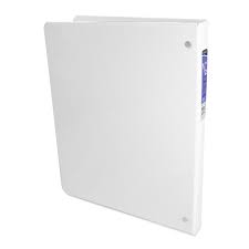 CARPETA KINERA C/VENTANA 1/2  PULG. BLANCA