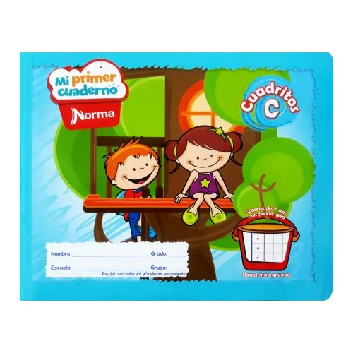 MI PRIMER CUADERNO NORMA CUADRITO C 72H