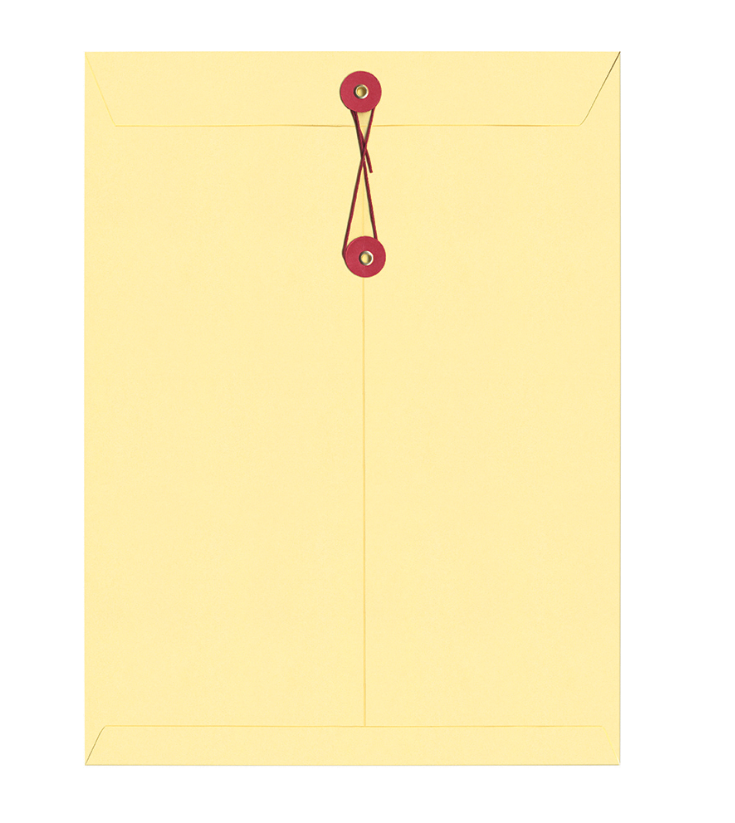 SOBRE BOLSA ANTE MEDIA CARTA/ESQUELA C/HILO C/25 (16.5X25CM)