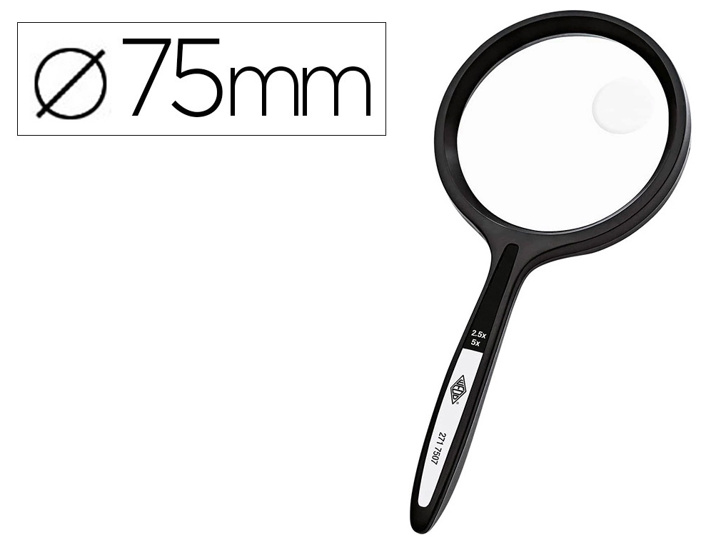 LUPA JUMBO LP60J METALICA 75 MM.