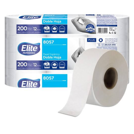 PAPEL HIGIÉNICO ELITE EXCELLEN JUNIOR 200M C/12