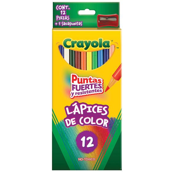 COLORES CRAYOLA C/12 COLORES LARGOS