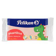 PLASTILINA PELIKAN BARRA 180 GRS. CARNE