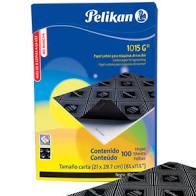 PAPEL CARBON PELIKAN 1010 CARTA NEGRO PTE C/100