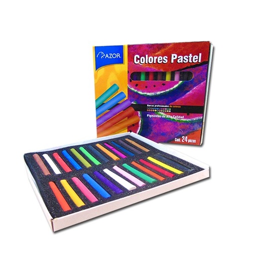 [10-372624] GIS PASTEL STAFFORD ESTUCHE C/24 PZ