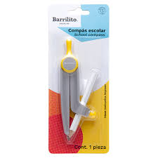 [10-104196] COMPAS BARRILITO ESCOLAR 100