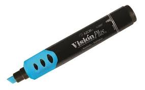 [10-372023] MARCADOR RESALTADOR VISION PLUS AZUL PZA