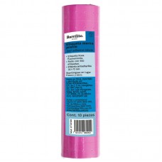 [10-104837] ETIQUETA TRAK BARRILITO PTE C/10 ROLLOS ROSA