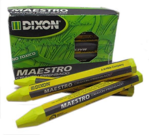 [10-170110] CRAYON MAESTRO AMARILLO C/20