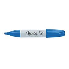 [10-130954] MARCADOR SHARPIE CHISEL PERMANENTE AZUL
