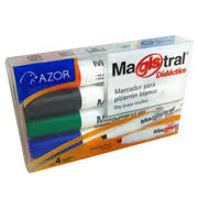 [10-372011] MARCADOR MAGISTRAL DIDACTICO 8354 ESTUCHE C/4PZAS.