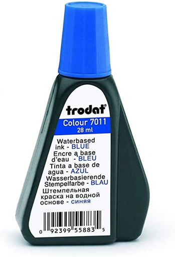 [17-07446] TINTA TRODAT P/SELLO GOTERO 28ML AZUL