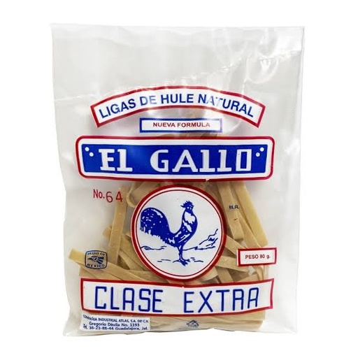 [10-426010] LIGA DEL GALLO NO.64 BOLSA C/80GR