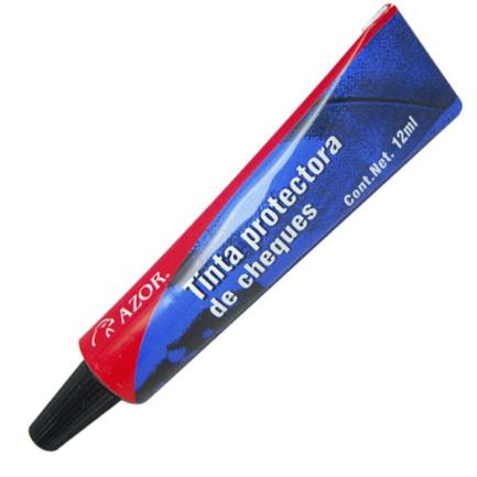 [08-COG6000] TINTA PROTECTORA P/CHEQUES 12ML ROJO
