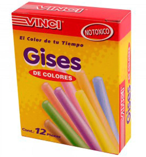 [10-170504] GIS VINCI DE COLORES CAJA CON 12