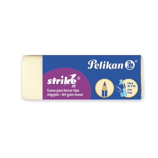 [10-328600] BORRADOR PELIKAN BLANCO STRIKE 20