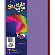 [10-657192] PAPEL DIEM CARTA MULTICOLOR BRIGHTS COL. PTE. 50