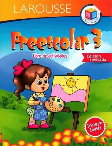 [10-510148] LIBRO PARA COLOREAR LAROUSSE PREESCOLAR 3