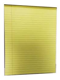 [10-396034] BLOCK CARTA AMARILLO ESTRELLA C/50 HOJAS