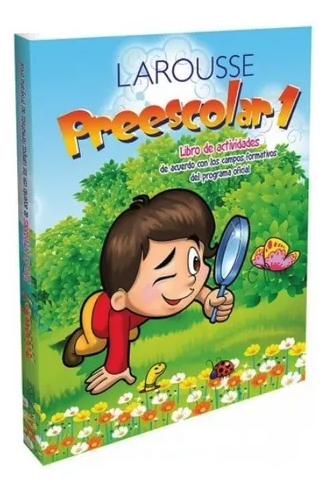 [10-510144] LIBRO PARA COLOREAR LAROUSSE PREESCOLAR 1