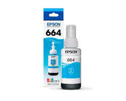 [57-T664220-AL] TINTA EPSON 664 CYAN L200 L220 L310