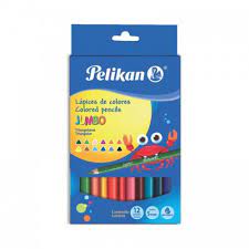 [10-328054] COLORES PELIKAN JUMBO TRIANGULAR CAJA C/12