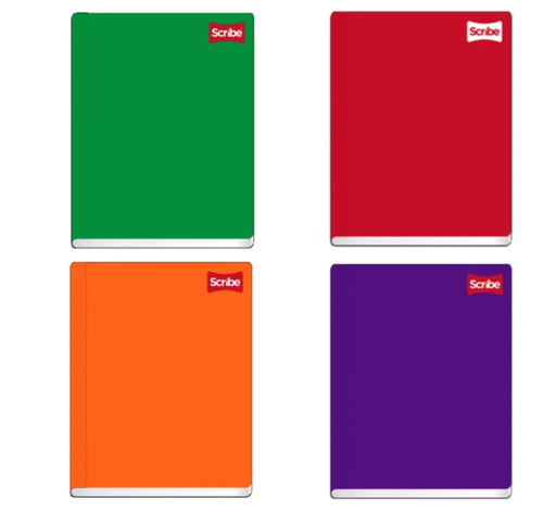 [13-4500R] CUADERNO COSIDO SCRIBE CLASICO PROF.100HJ. RAYA