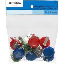 [10-104262] YOYO P/GAFETE BARRILITO COLORES C/12