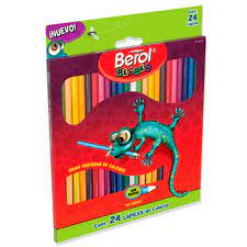 [10-130130] COLORES BEROL RECREO C/24 LARGOS
