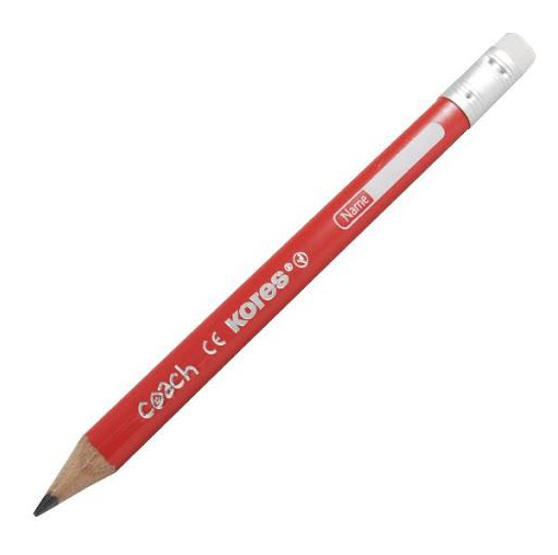 [10-262204] LAPIZ KORES ENTRENADOR TRIANGULAR COACH
