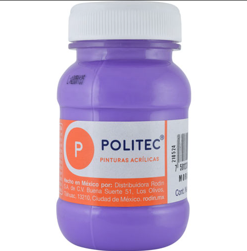 [10-234138] PINTURA POLITEC 100ML MORADO