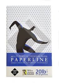 [10-248044] HOJA BOND T/CARTA PAPERLINE 37 KG. PTE. C/500 PZAS.