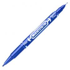 [10-642071] MARCADOR MCKIE DOBLE PUNTA ZEBRA 4001 AZUL