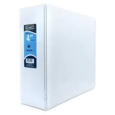 [10-372112] CARPETA KINERA C/VENTANA ARGOLLA D 4 PULG BCA MOD
