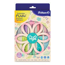 [10-328148] RESALTADOR PELIKAN TEXTMARKER FLASH PASTEL C/10 PZAS