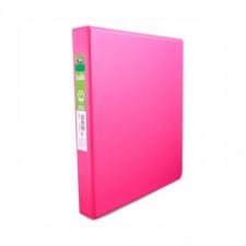 [10-372133] CARPETA KINERA C/VENTANA 1 PULG. ROSA