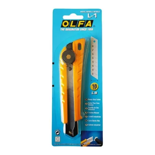 [03-L1-OLFA] PORTA NAVAJA CUTTER OLFA L-1 EXTRADURO