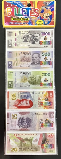 [10-619066] BILLETES MINIS DIDACTICOS