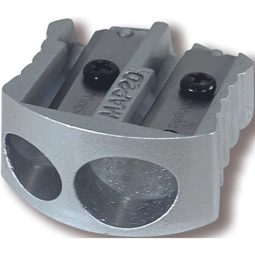 [10-384250] SACAPUNTAS MAPED METAL DESIGN DOBLE
