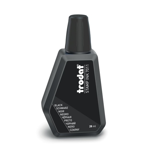 [17-07447] TINTA TRODAT P/SELLO GOTERO 28ML NEGRO
