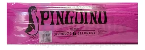 [10-248168] PAPEL CREPE PINGUINO PTE. C/10 PZAS. BUGAMBILIA