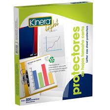 [10-372393] MICA PROTECTORA KINERA LIGHT CARTA 370 C/200