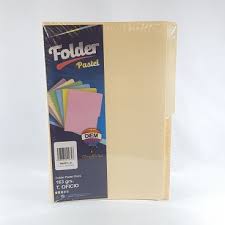 [10-657362] FOLDER OFICIO DIEM CREMA PTE. C/100