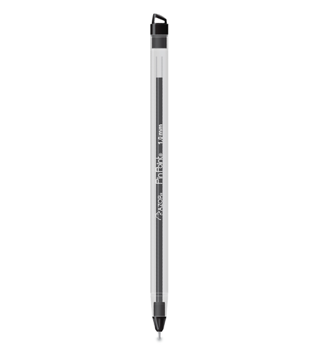[10-372502] BOLIGRAFO AZOR PIN POINT P/MEDIANO NEGRO
